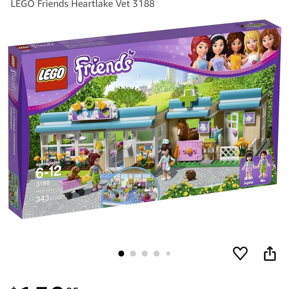 No Box! Lego Friends Heartlake Vet